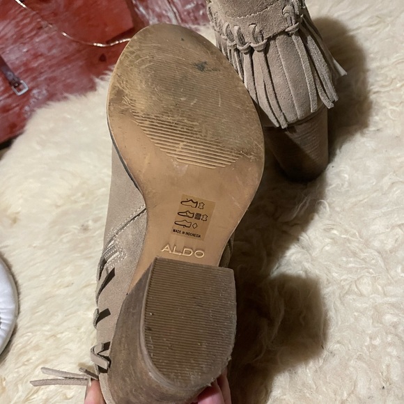 Aldo fringe leather boots - Picture 11 of 12